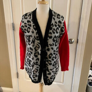 Niccolai made in Italy Animal print sweater-Size Small
